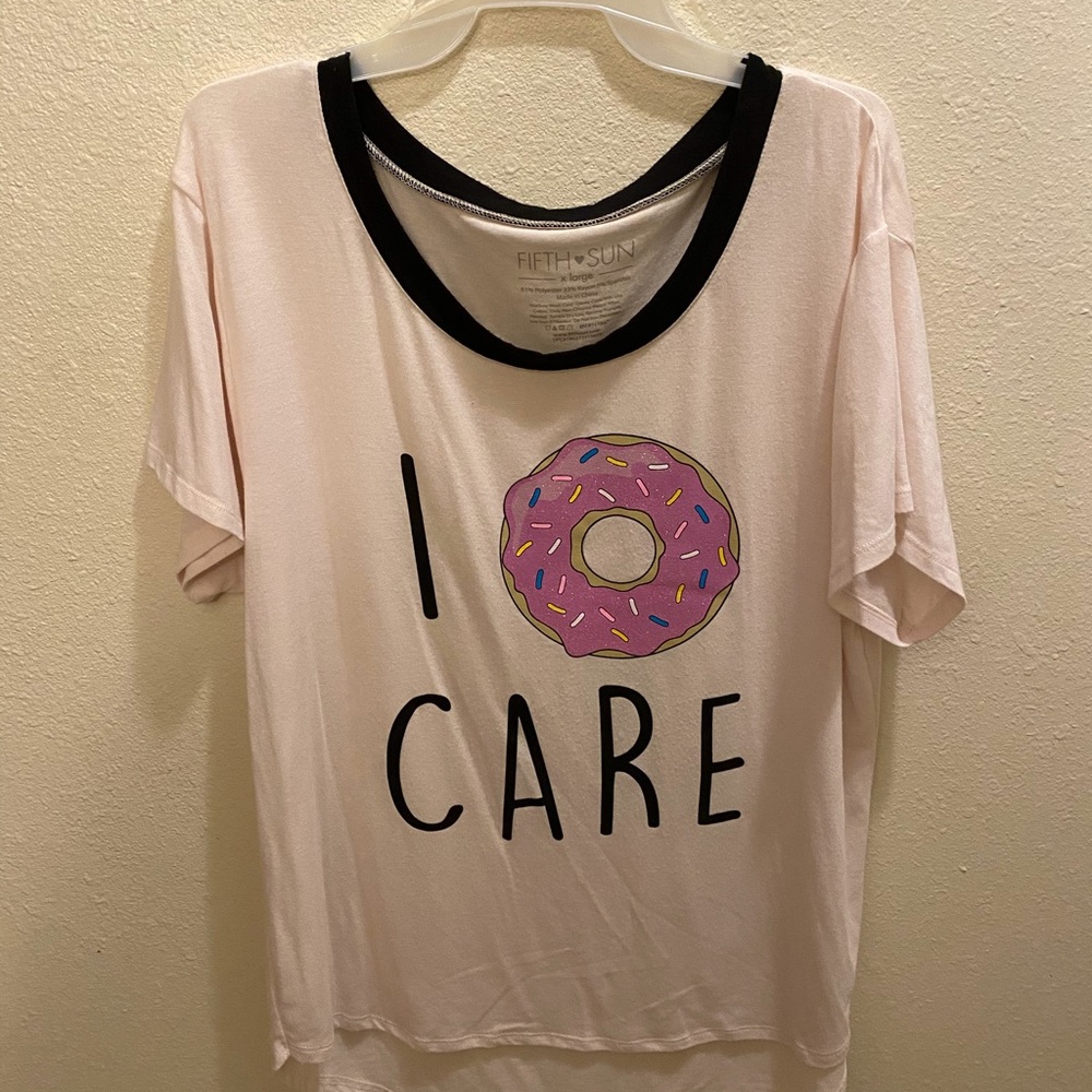 Women’s Top Short Sleeve Tee Doughnut